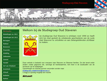 Tablet Screenshot of oudstaveren.nl